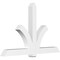 Ekena Millwork Redmond Architectural Grade PVC Gable Bracket, 84"W x 52 1/2"H x 6"D x 6"F, 15/12 Pitch GBP084X53X0606RED00 - alternate 1